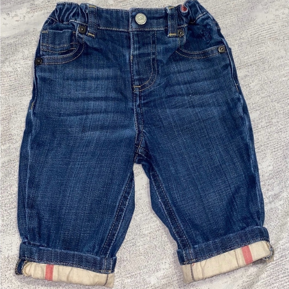 Infant Burberry Denim Jeans